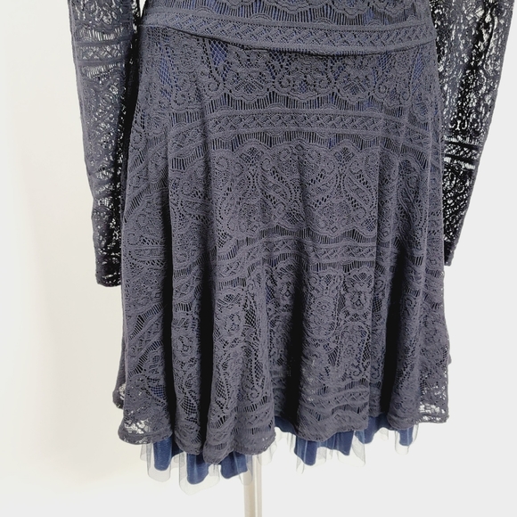 Free People - Victorian Loves Lace Dress - large - Picture 3 of 6